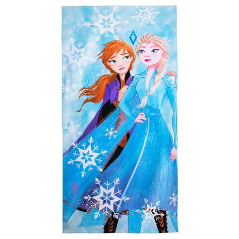 frozen anna & elsa towel|More.